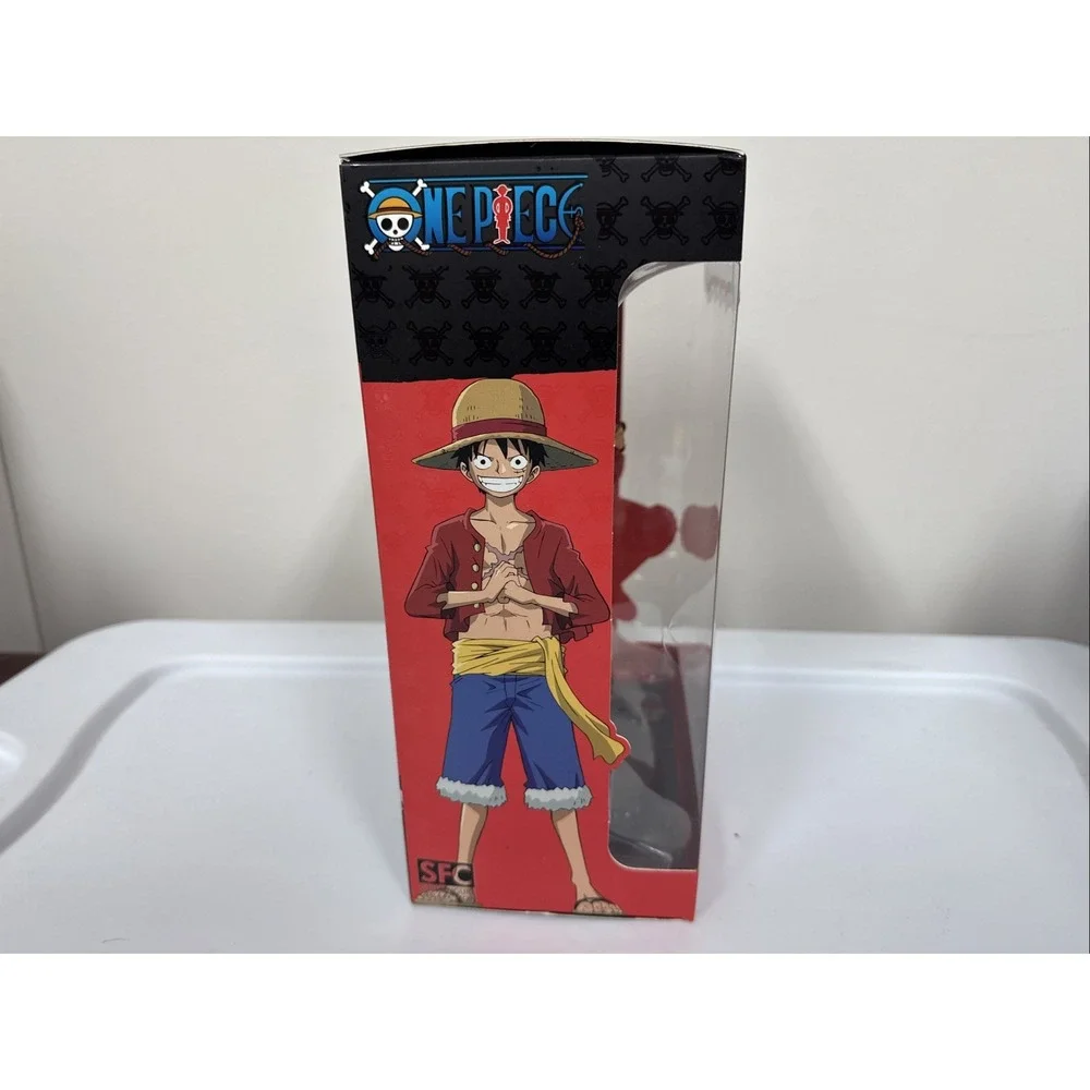 One Piece Monkey D Luffy 08 Straw Hat Anime Figure‎ 6.5